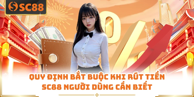 Quy định bắt buộc khi rút tiền SC88 người dùng cần biết
